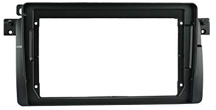 LEXXSON Cadre de montage d'autoradio pour autoradio pour écran de 22,9 cm pour BMW E46 1998-2005