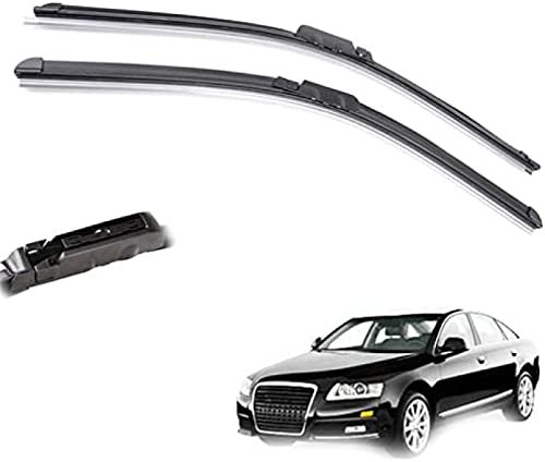 Scheibenwischer Teile für Audi A6 C6 4F S6 RS6 2004 2005 2006 2007 2008 2009 2010 2011 Autofenster Frontscheibe Scheibenwischerblätter Set Kit 22 22
