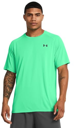 Under Armour Men's Tech 2.0 Short-Sleeve T-Shirt, (300) Vapor Green / / Black, Medium