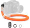 VOVMOEYA Rope Camera Wrist Strap,Camera Hand Strap Sony A6400 A6000 A7 IV Fujifilm X100V Nikon Zf Z30 Canon EOS R6 R7 R8 R10 Camera Wrist Straps for dslr(Orange)