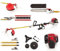 Akku-Unkraut-Freischneider, Grasschneider, 6-in-1, mit GX35, 4-Takt-Benzinmotor, Multi-Bürstentrimmer, Heckenschere, Baumschneider, gut for saubere und schnelle Schnitte