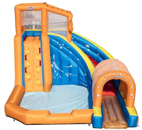 Bestway® Ersatzpark (ohne Zubehör) für H2OGO!® Huricane Tunnel Blast Wasserpark 420 x 320 x 260 cm