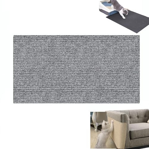 JJKTO Climbing Cat Scratcher, 2024 New DIY Climbing Cat Scratcher, Trimmable Self-Adhesive Cat Scratching Mat, Climbing Cat Scratcher Sofa Protector Carpet，Scratch Pads for Cats Wall