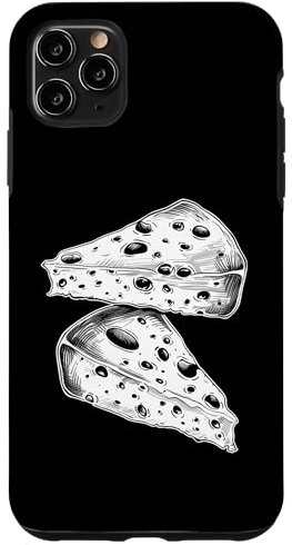 Hülle für iPhone 11 Pro Max Käsescheibe Handgezeichnete Skizze