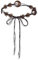 TeeYee Flechtgürtel Damen Boho Style Kleid Taillengürtel Quaste Gürtel Seil Geflecht Holzperlen Bund Bindegürtel Schmaler Gürtel Kaffee