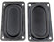 2 Uds 5090 de goma pasiva membrana de resonancia de bajo membrana 50x90mm para equipo de woofer profesional