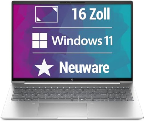 HP ProBook 460 G11 16 Zoll Full HD Laptop Intel Core Ultra 7-155U@ bis zu 4,8 GHz 16 GB 512 GB SSD mit Windows 11 Pro & GRATIS Antiviren-Software NEU & OVP