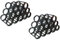Casier à bouteilles modulable, fabriqué en France, 2 lots de 12 bouteilles