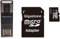 Gigastone GS-4IN1600X32GB-R Prime Series microSD Card 4-in-1 Kit (32GB), Multicolored