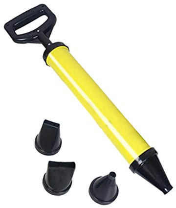 Tenlacum Pulvérisateur à ciment - Pistolet à mortier - Pistolet applicateur de remplissage complet - 4 buses