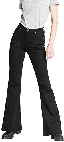Lee Breese, Jeans Donna, Nero (Black Rinse), 27W / 31L