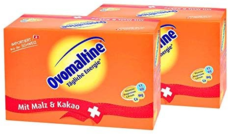 Ovomaltine Getränkepulver Portionsbeutel, 2er Pack (2 x 1.8 kg)