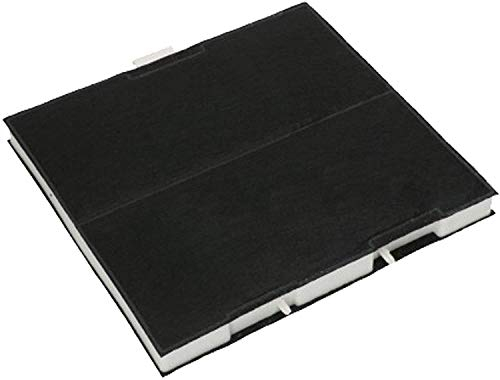 SPARES2GO Anti-Odour Carbon Filter compatible with Neff Cooker Hood (220 x 235 x 21mm)
