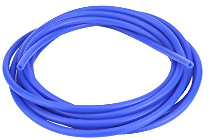 KIMISS Tubo de vacío de Silicona para automóviles, Auto 4mm 5 Metros Tubo de vacío de Silicona Tubo de Manguera Tubo de Silicona Universal (Azul)