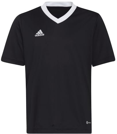 adidas Unisex Kinder Entrada 22 Jersey, Black, 7-8 Years