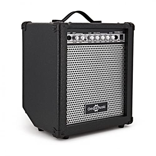 Gear4music Amplificatore per chitarra elettrica con effetti - 35W