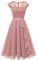 WedTrend Cocktailkleider Elegant für Hochzeit Hochzeitsgast Kleid Damen Abendkleid Damen WT0212 Blush XS