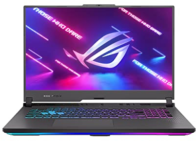 ASUS ROG Strix G17 (2023) Gaming Laptop, 17.3 QHD 240Hz, GeForce RTX 4060, AMD Ryzen 9 7945HX, 16GB DDR5, 1TB PCIe SSD, Wi-Fi 6E, Windows 11, G713PV-DS94, Eclipse Gray