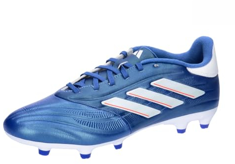 adidas Copa Pure 2.3 FG, Football Shoes (Firm Ground) Unisex Adulto, Lucid Blue/FTWR White/Solar Red, 42 EU