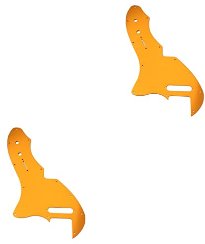 ibasenice 2stücke Gitarren Zubehör Pickguard Für Thinline Re-issue Gitarre Leicht Robust Und Installieren Für Musiker Und Gitarrenliebhaber