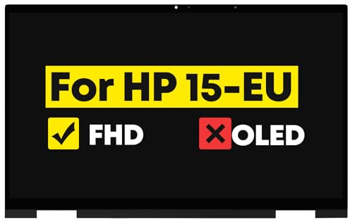 15,6 Zoll LCD Touchscreen Ersatz Digitizer Assembly + Blende für HP Envy x360 Convertible 15M-EU 15-EU 15Z-EU 15-EU1073CL 15-EU1XXX 15-EU1026NR 15-EU1026NR 15M-EU0013DX 15M-EU002222 3DX 19 20 x 1080