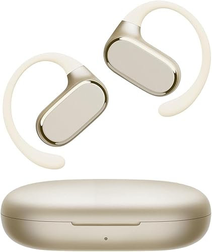 HONOR Choice Open-Ear True Wireless Earbuds, AI Cuffie Cancellazione Rumore, 40 Ore Auricolari Bluetooth, Bluetooth 5.3, IP54 Cuffie Wireless in Ear, Oro
