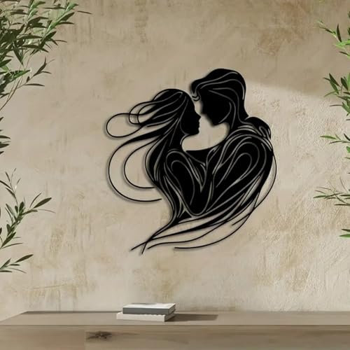 AKTOUR Ghirlanda Fuori Porta Da Decorare da 1 pezzo Decorazione da parete elegante Design moderno adatto a casa o in ufficio Lettera Natale Grande (Black, 30x30x0.5cm)