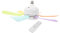 OSALADI Led Ceiling Remote Control Ceiling Fan for Outdoor Use Energy-efficient Light for Small Spaces