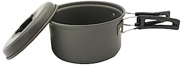 KOMBIUDA Multi-function Open Fire Heating Pot Creative Cooking Pot for Camping Hiking Outdoor Noodles Bowls Health