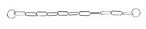 Trixie Chrome Long Link Choke Chain, 46 x 3 mm Thickness