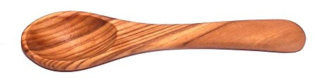 Naturally Med Olivenholz-Löffel, Senf, Zucker, Salz, 12,7 cm