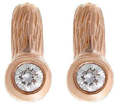 Orphelia Damen-Ohrstecker 925 Silber rhodiniert Zirkonia Brillantschliff weiß