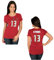 Majestic Athletic NFL Football Tampa Bay Buccaneers Mike Evans #13 T-Shirt Trikot Damen Women (L)