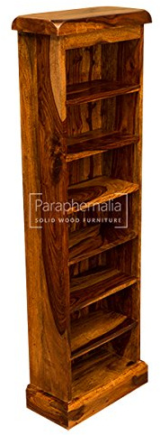 Paraphernalia Samri solid sheesham CD storage rack