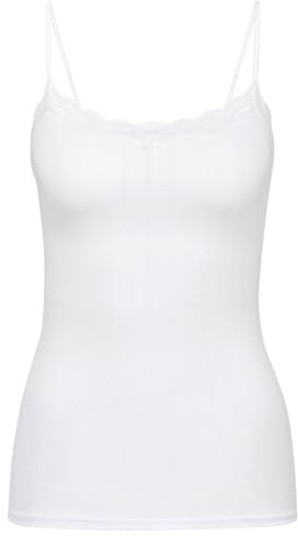CALIDA Etude Toujours Spaghetti-Top Damen Weiss 48-50