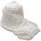 Fackelmann Elastisches Fleischnetz, Metzgernetz für gefülltes Fleisch, Braten, Räuchern oder Rindfleisch, aus Polyester, weiß, ca. 2 m lang, 1 Stück