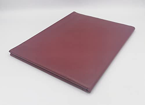 100 Coloured Tissue Paper/Gift Wrap/Wrapping Paper Sheets (20 x 30) by ODL Packaging (Burgundy)