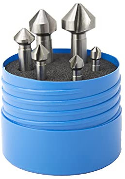 Presto 78091 High Speed Steel 90 Degree Straight Shank Countersink Set Pack of 1