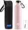 FEIJIAN Gourde Isotherme - Bouteille Isotherme - 750ml/ 1L - Gourde Inox Bouche Standard - Bouteille Sport Étanche - Enfant sans BPA, Cadeau pour les Sportifs