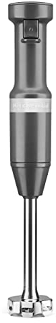 KitchenAid Frullatore a immersione con cavo a velocità variabile KHBV53, grigio antracite