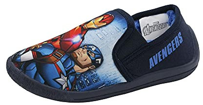 WILLIAM LAMB Childrens Avengers Trumalo Slippers (Numeric_11) Blue