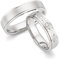 123traumringe Eheringe in 925 Silber I Partnerringe mit Etui & Gravur I Damenring mit 1 Zirkonia I Wählbare Ringgröße 50-74 mm I Verlobungsringe in 5 mm Breite & 1,5 mm Stärke I S71/S72