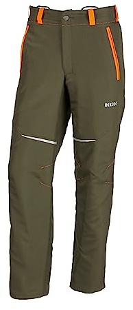 KOX Schnittschutzhose Vento 3.0 Grün/Orange Gr. 48