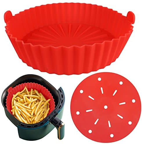 Freidora de aire (rojo)