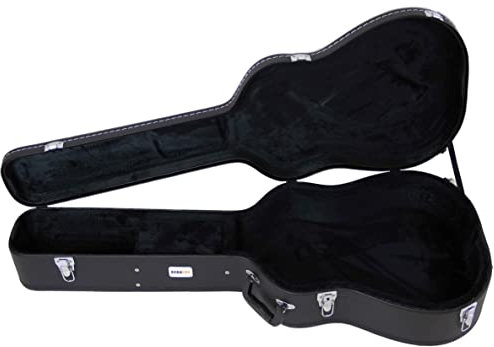 Gearlux Dreadnought Gitarrenkoffer, Schwarz