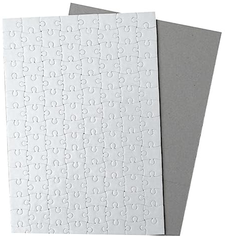 BESTonZON Papierpuzzle 5-teilig A4 Blanko Puzzle Spielzeug Für Jungen Und Mädchen Erwachsene Zeichnen Malen Aktivität Hochzeitsgeschenke
