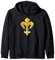Mittelalterliches Wappen Lilie - Gold Silber T-Shirt Kapuzenjacke