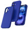 TOCOL Silicone for iPhone 16 Case 6.1-Inch, Liquid Silicone Multi-Color Slim Silky-Soft Touch Anti-Scratch Shockproof Protective Phone Cover, Ultramarine