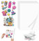 30Pcs Printable Vinyl Film, Waterproof Printable Vinyl Stickers Paper, 29.8 x 21CM Self-Adhesive Vinyl Inkjet Film Decal, A4 Self-Adhesive Film, Inkjet Vnyl Sticker for Laser Printer, Laser Printer