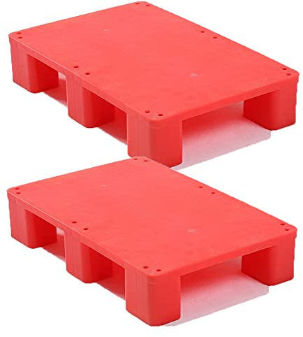 Robustes Kunststoff-Paletten-Dunnage-Rack, 500 kg, Kapazität für Lagerung, Gabelstapler-Paletten mit Schrank, Garage, Organisation, unverzichtbar